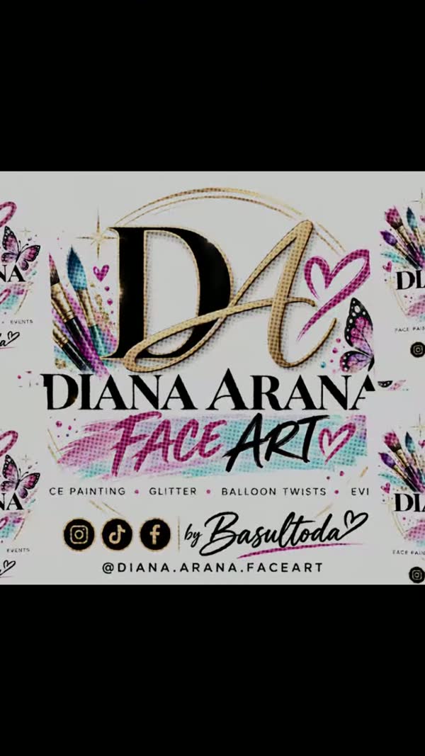 Diana Arana Face Art